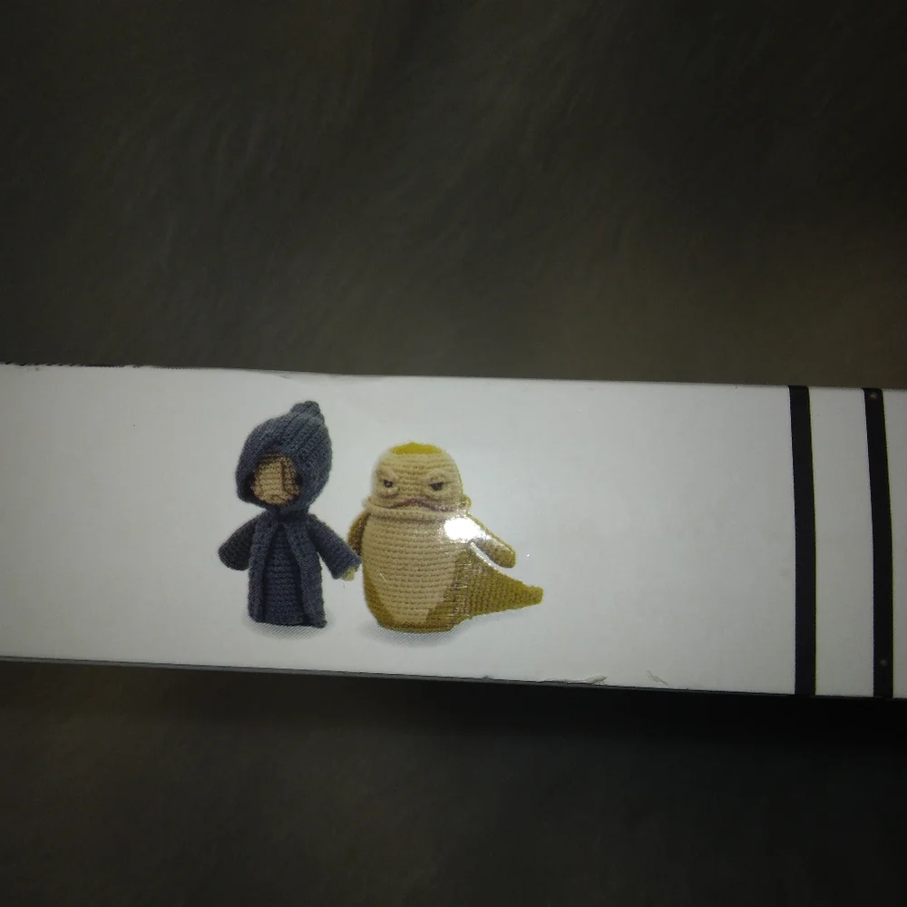 YARN AMIGURUMI kit, Star Wars Crochet Finger Puppets kit
